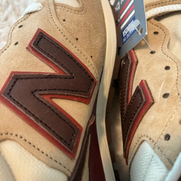 New Balance 996 'Horween Leather Tan' M996DCB Mens 9.5 Wmn 11 NWT - Picture 11 of 12